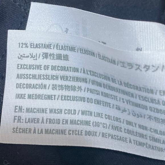 Abercrombie & Fitch Black Sleeveless Scoop Neck Cami Tank Bodysuit Top Size XXS - Picture 4 of 4